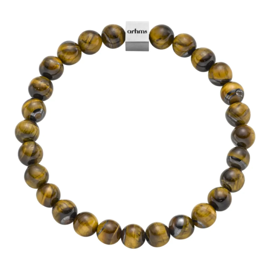 ARHMS TARANTO STEN ARMBÅND TIGERØJE