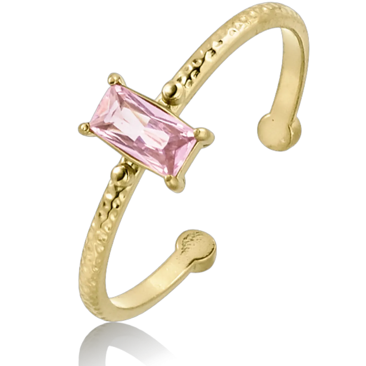 ARHMS ADRANO STÅL RING FORG.PINK