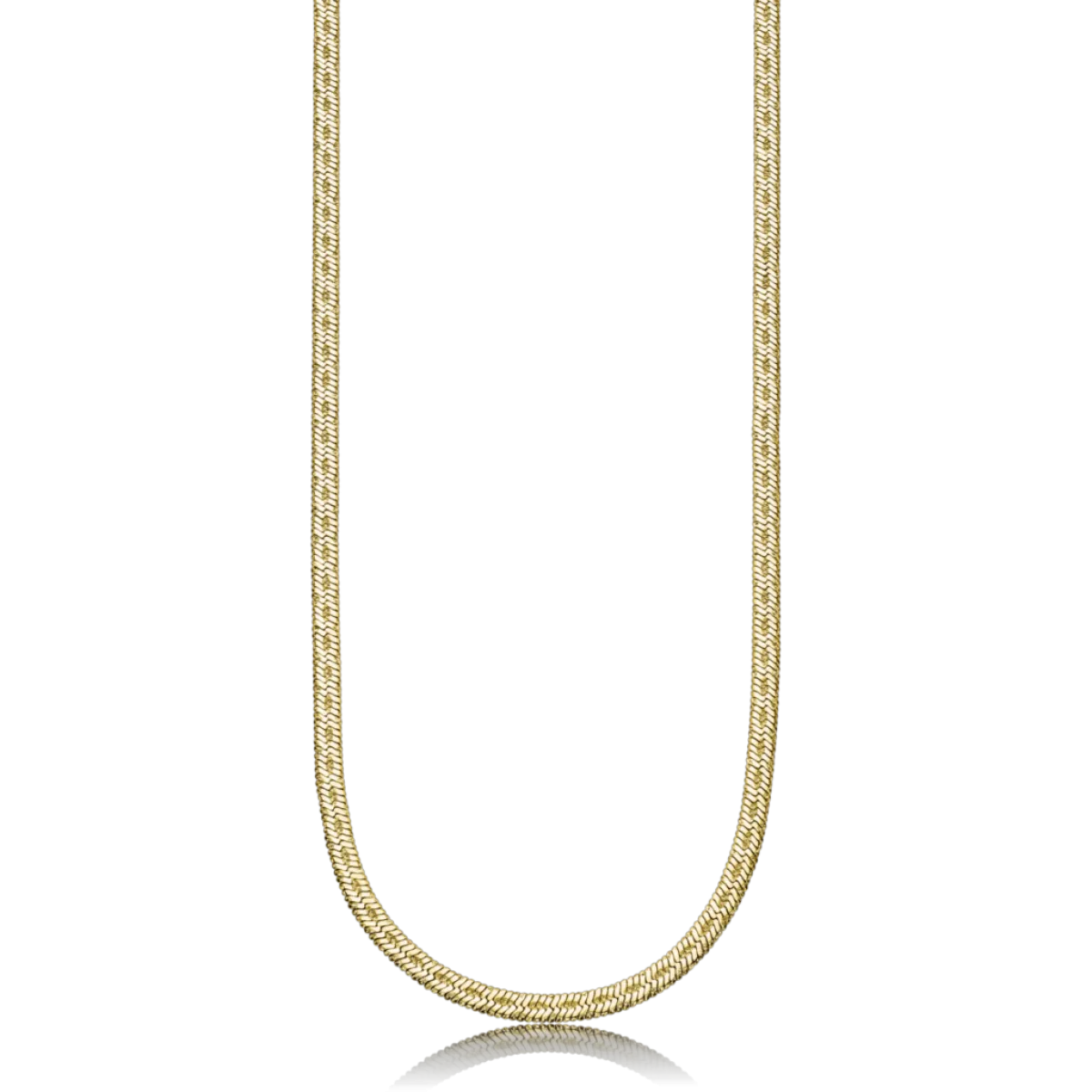 ARHMS VERCELLI STÅL COLLIER FORG ring halskæde fra Smykkekæden.dk