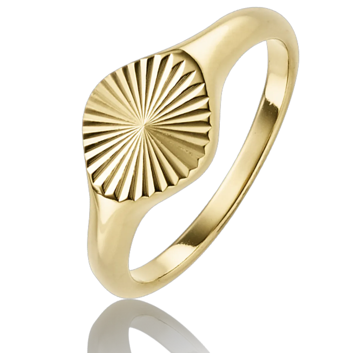 ARHMS LATINA STÅL RING OVAL SOL FORG.