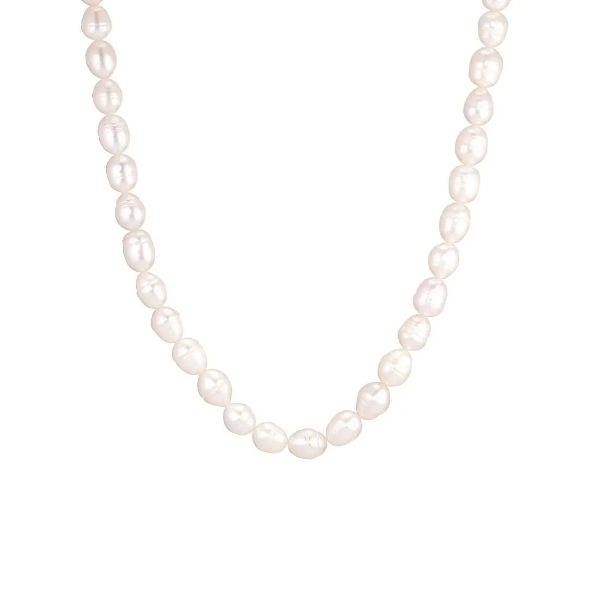 PERLE COLLIER 8MM 40+5CM
