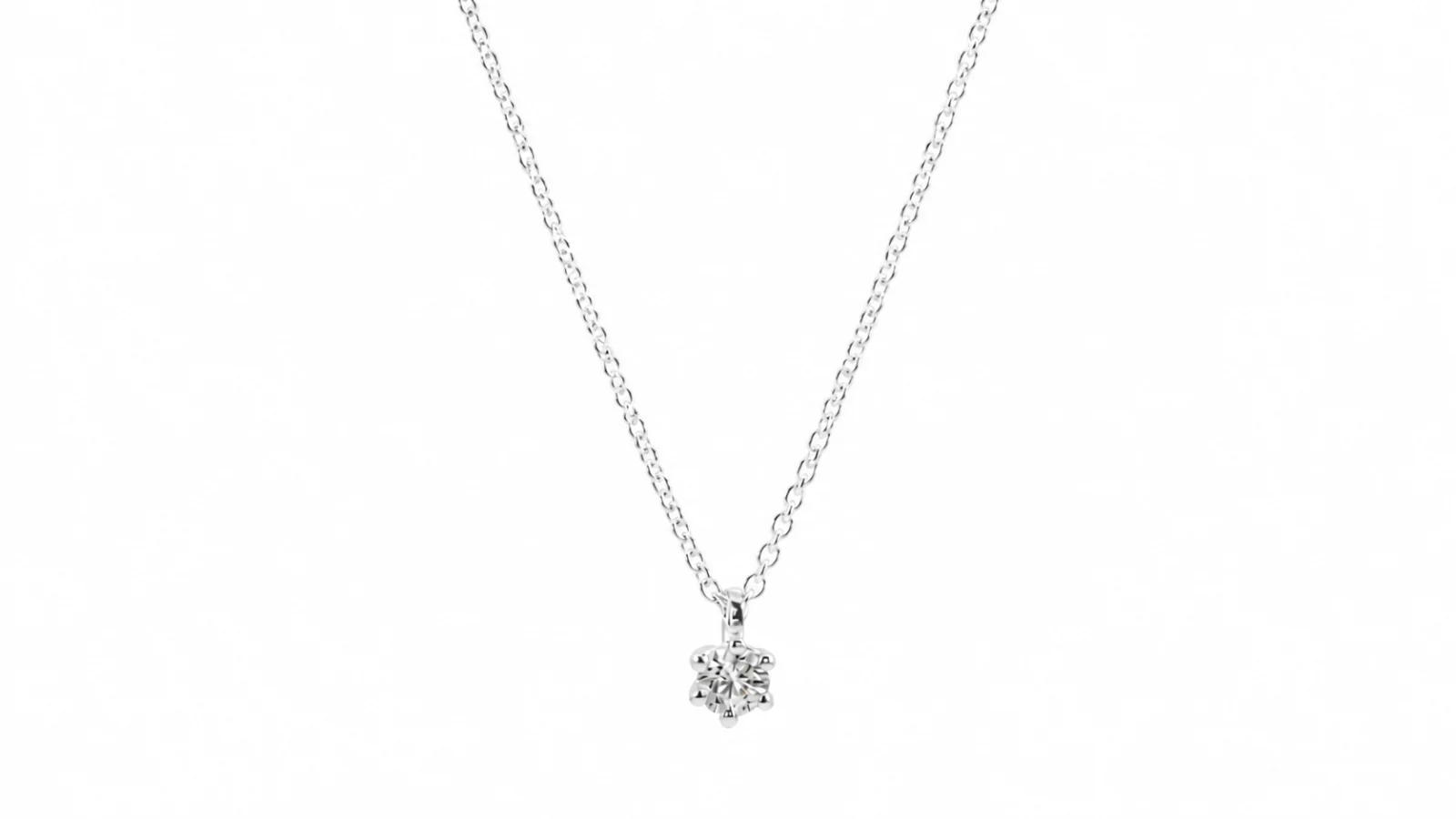 SØLV COLLIER M.ZIR 42+3CM sølvsmykke halskæde fra Smykkekæden.dk