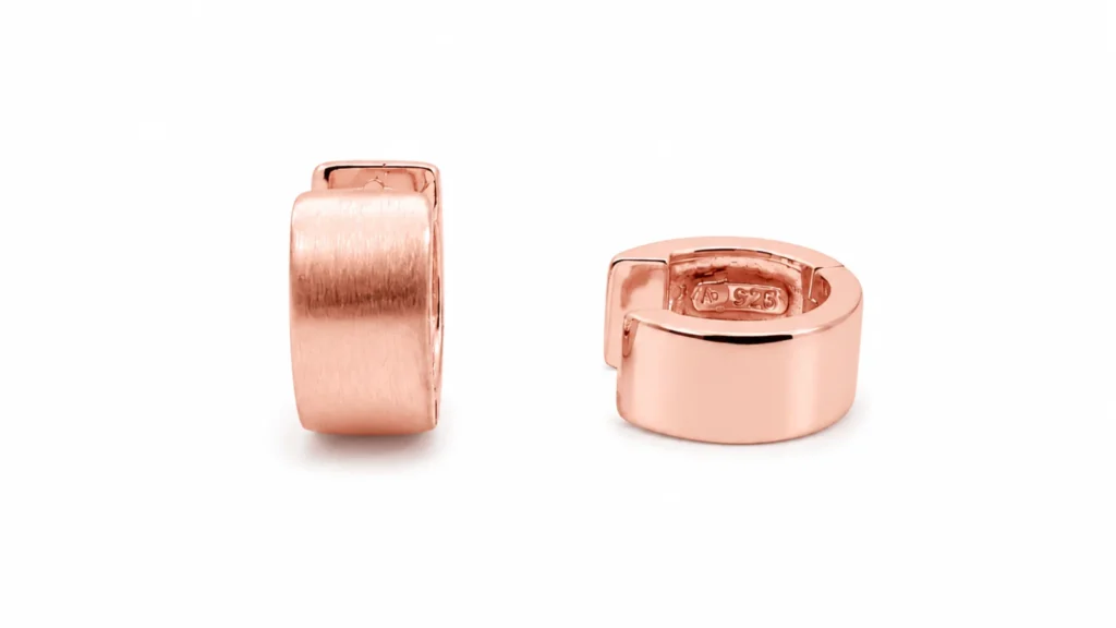 SØLV CREOL ROSA FORG sølvsmykke halskæde fra Smykkekæden.dk