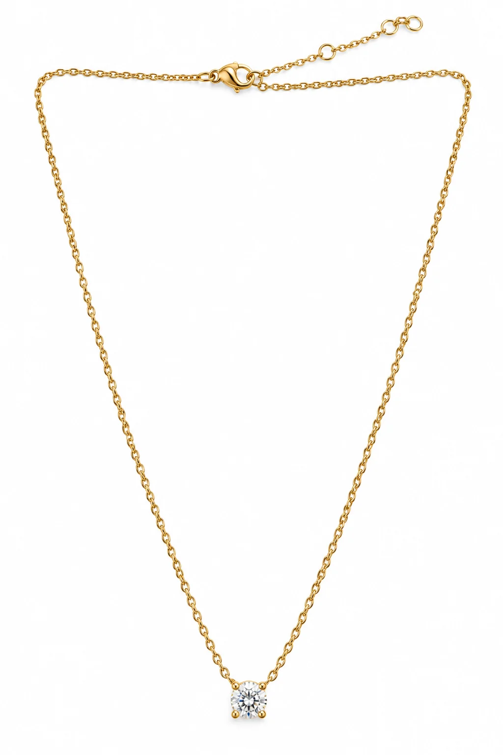 SØLV COLLIER FORG M.ZIR 40+5CM sølvsmykke halskæde fra Smykkekæden.dk