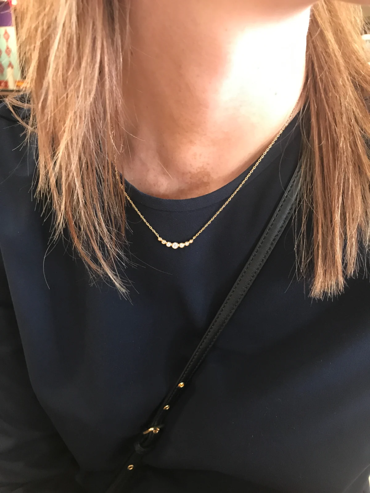 SØLV FG COLLIER M. ZIRKONIA sølvsmykke halskæde fra Smykkekæden.dk