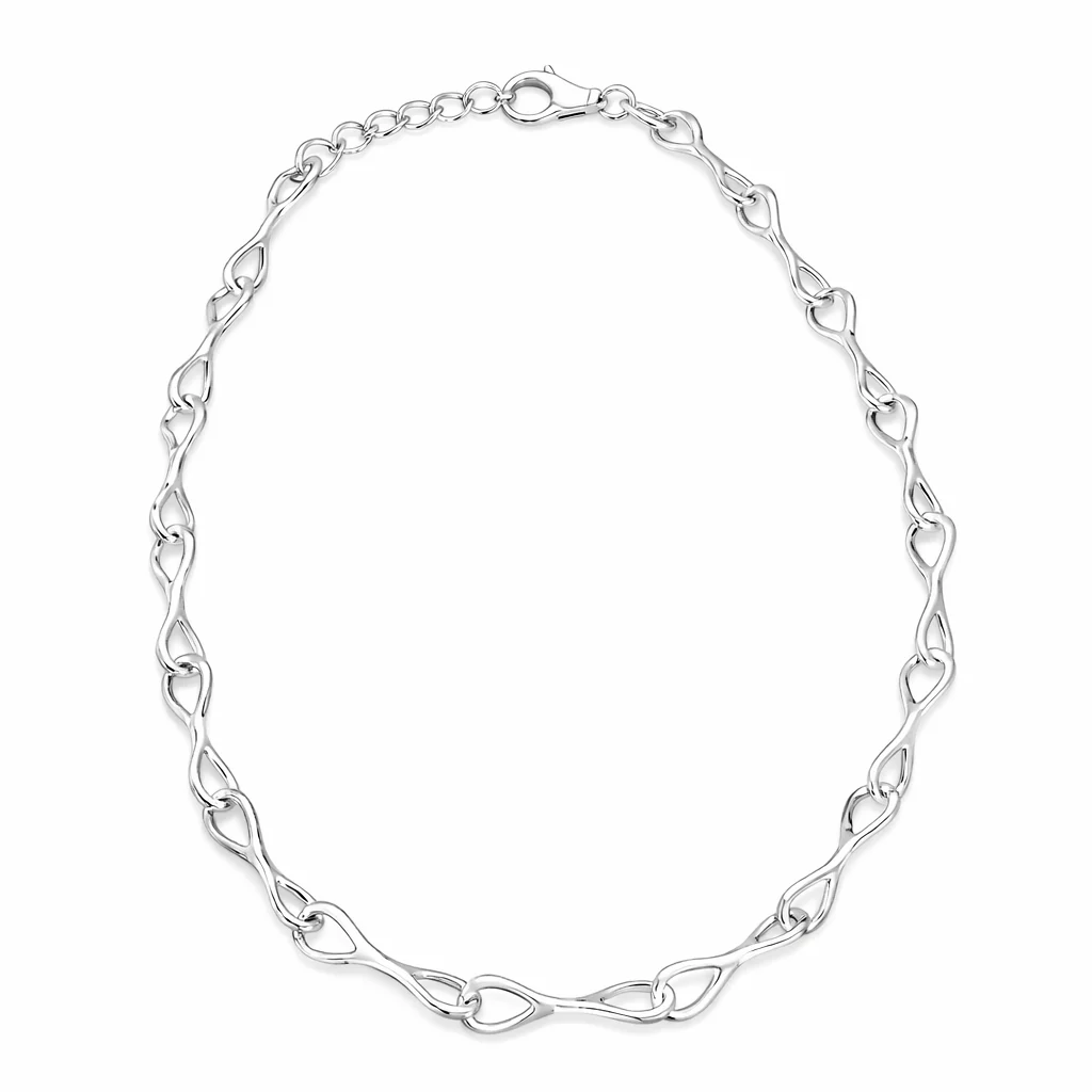 SØLV COLLIER sølvsmykke halskæde fra Smykkekæden.dk