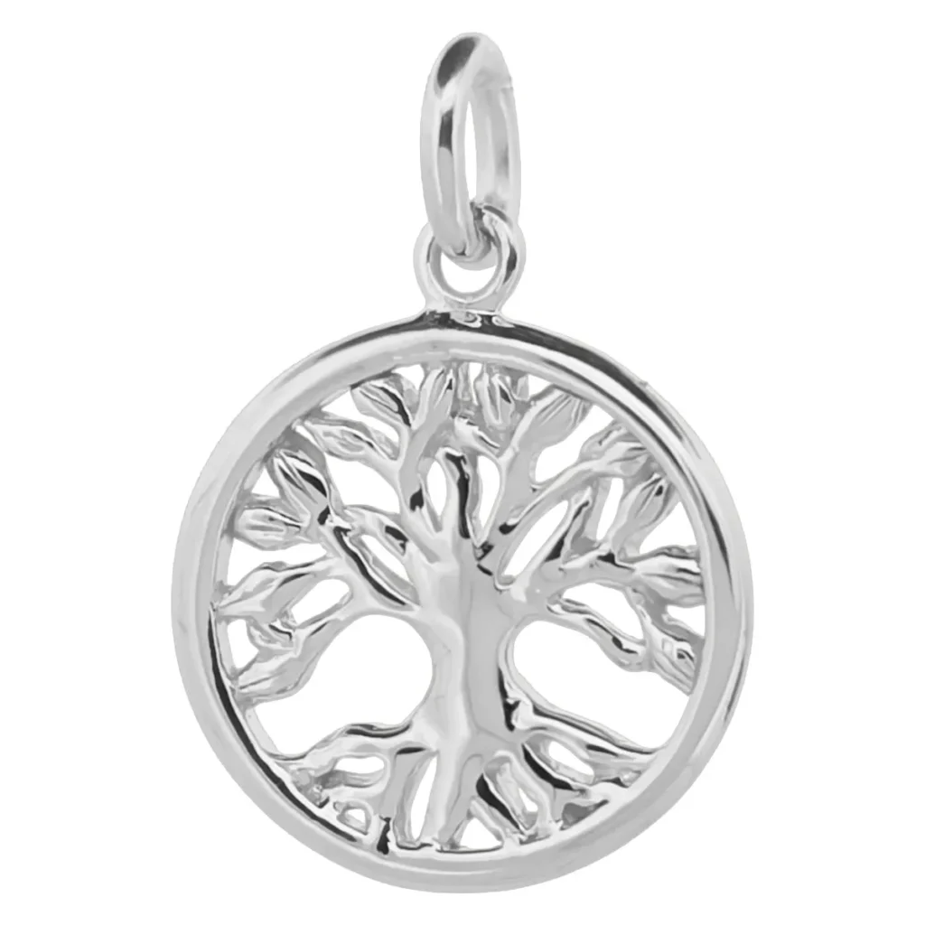 SØLV VEDHÆNG LIVETSTRÆ sølvsmykke halskæde fra Smykkekæden.dk