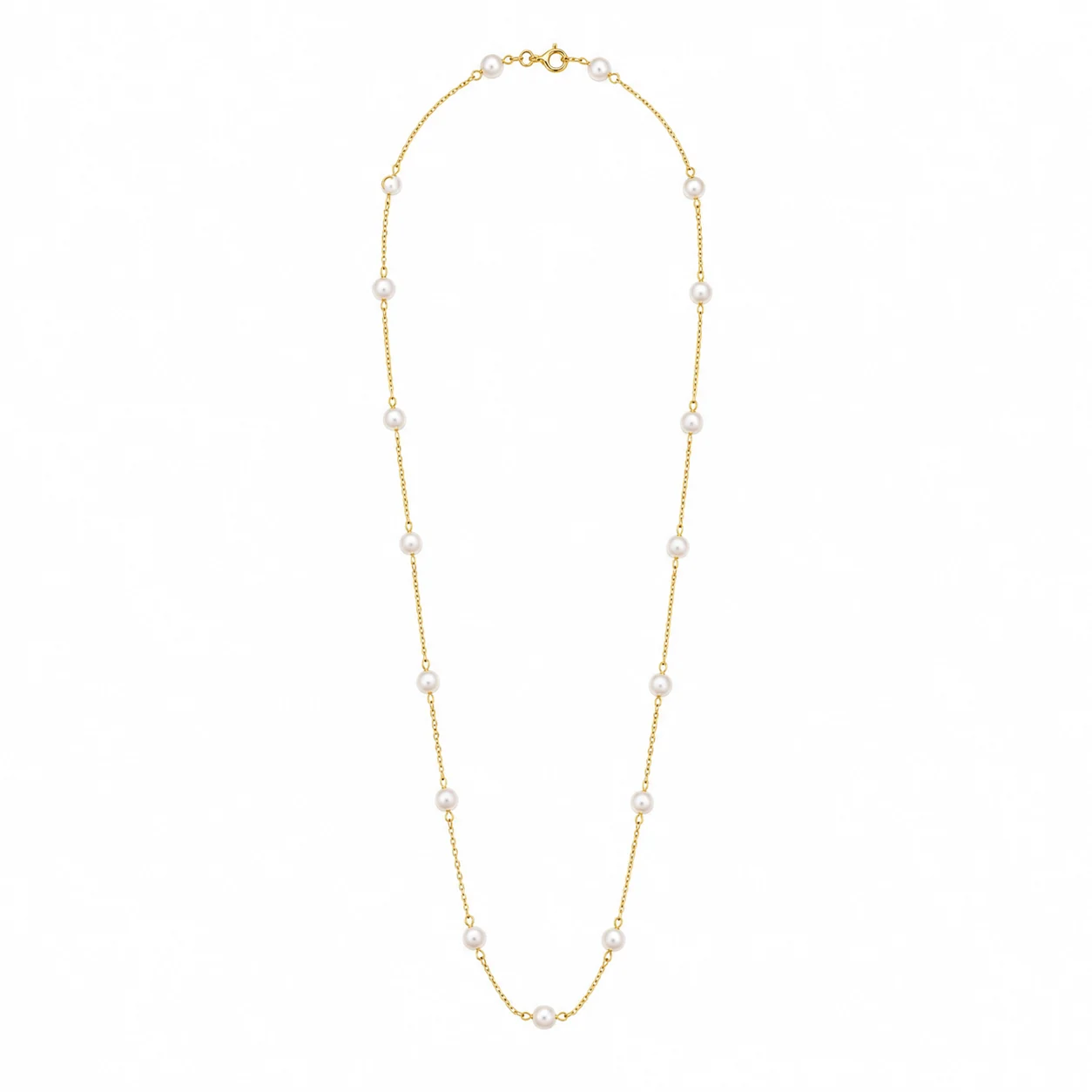8KT.COLLIER FWP 40+2CM guldsmykke halskæde fra Smykkekæden.dk